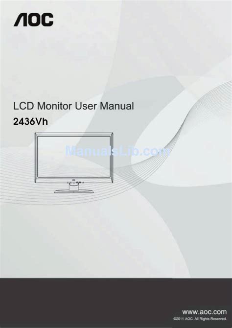 aoc 2436vh user guide Epub