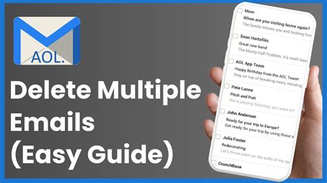 aol mail how to delete multiple emails Reader