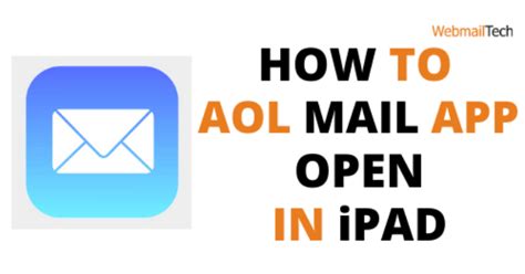 aol mail will not open on ipad Reader