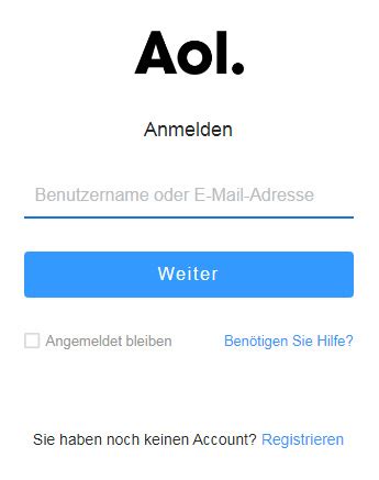 aol mail zugangsdaten Doc