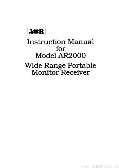 aor ar2000 user guide Doc