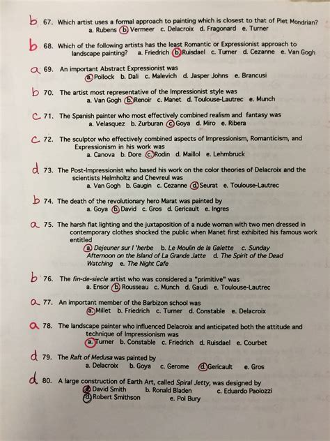 ap art history study guide answers chapter 11 Reader