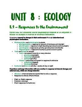 ap bio study guide 6 8 Doc