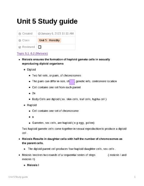 ap bio unit 5