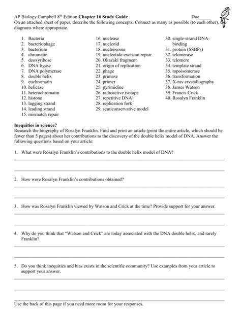 ap biology chapter 16 study guide Kindle Editon