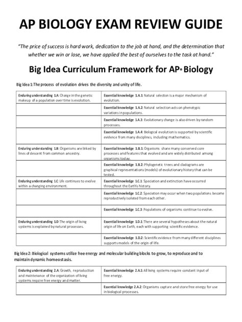 ap biology exam a guided online review pdf Epub