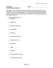 ap biology guided reading chapter 25 answers Reader