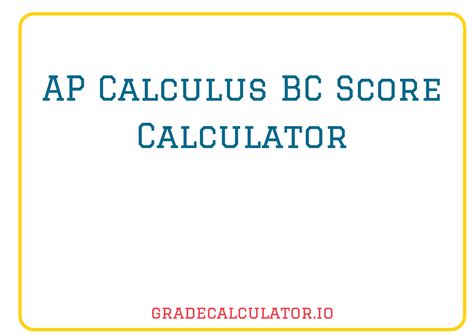 ap calc bc calculator