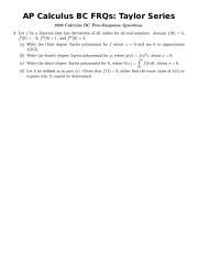 ap calc bc past frqs