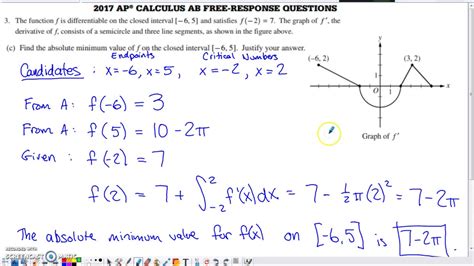 ap calculus 2007 free response answers Reader
