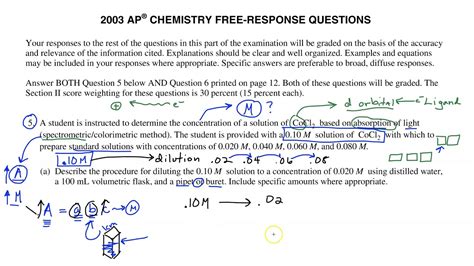 ap chemistry exam 2010 answers Reader