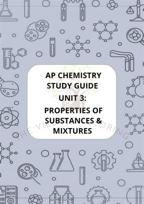 ap chemistry test study guide PDF