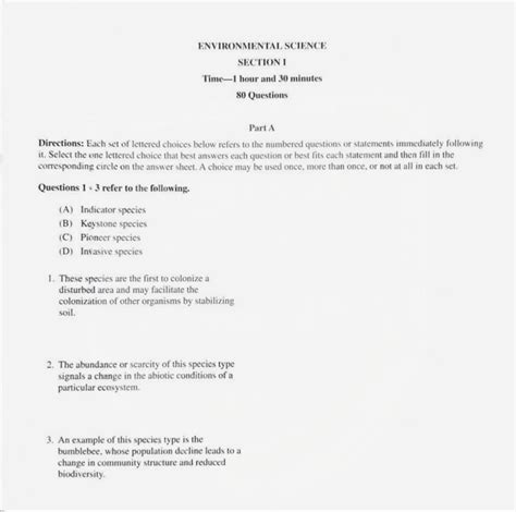 ap environmental science chapter 1 test Epub