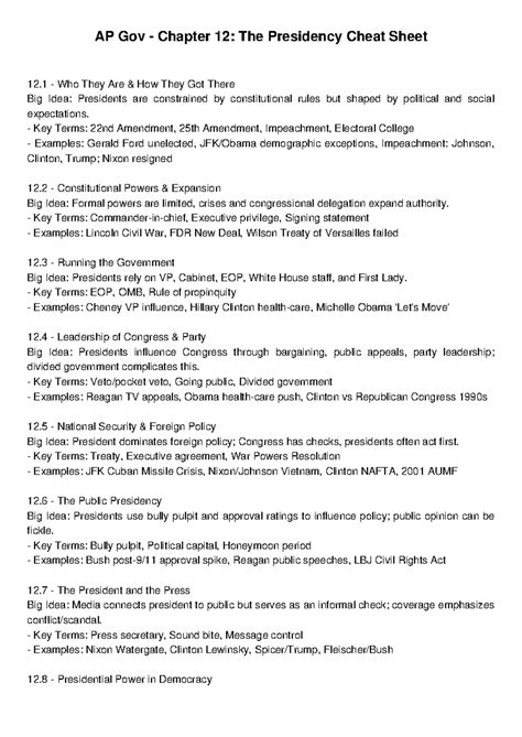 ap gov chapter 12 test PDF