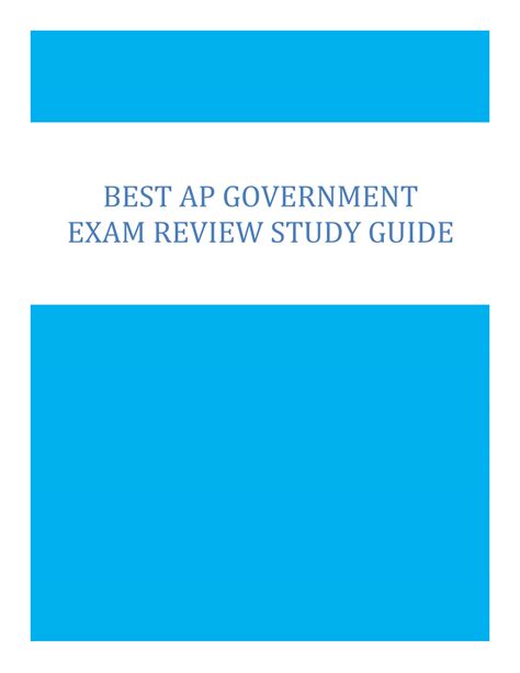 ap government exam study guide Reader