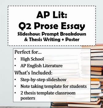 ap lit prose essay