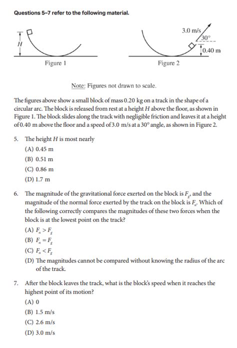 ap physics exam answers PDF