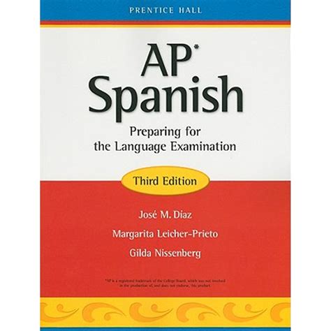 ap spanish preparing for the language examination third edition answer key PDF