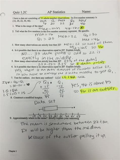 ap stats unit 5