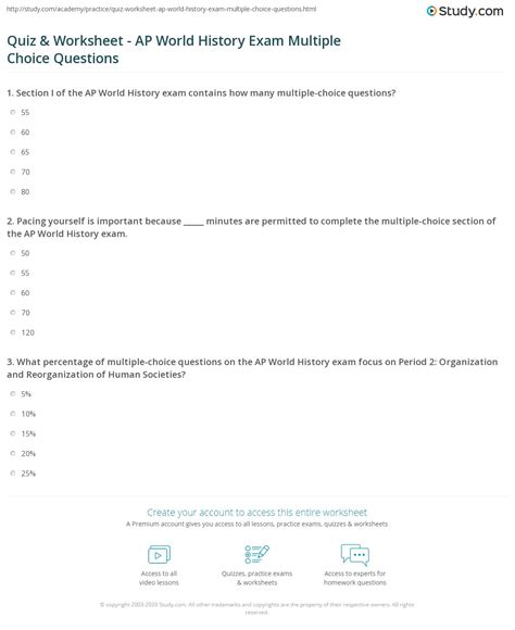 ap world history chapter questions PDF