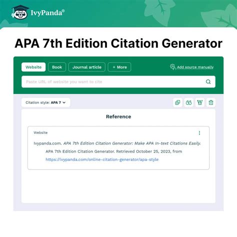 apa 7th edition ai generator