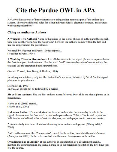 apa book reference owl Epub