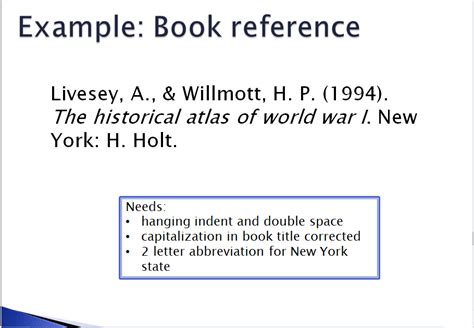 apa book reference style for science Reader