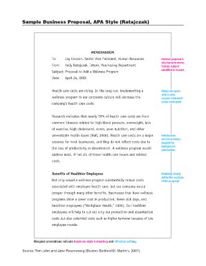 apa format business plan Doc