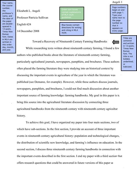 apa format paper example Reader