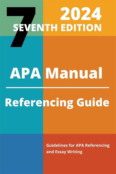 apa manual 7th edition Kindle Editon