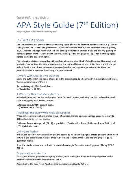 apa stle guide pdf Kindle Editon