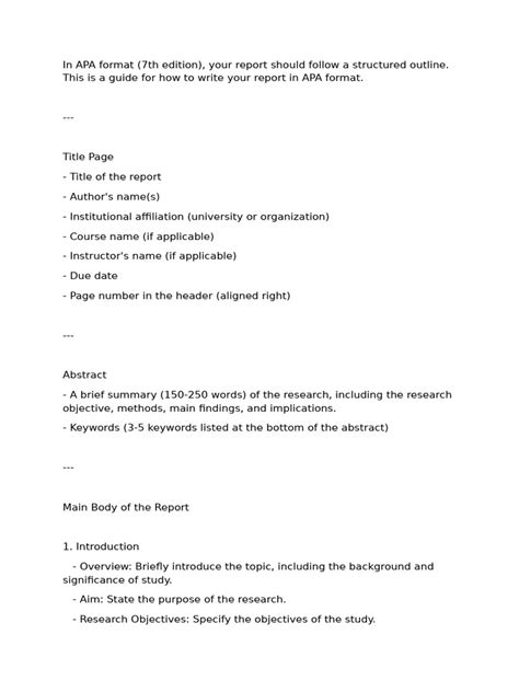 apa style book report sample Reader