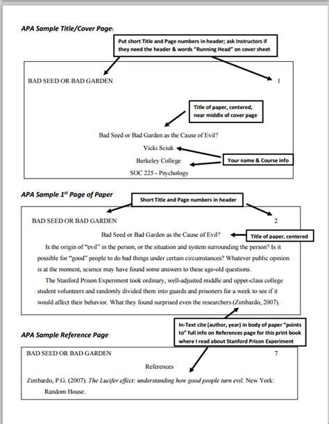 apa style formatted paper PDF