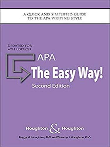 apa the easy way updated for apa 6th edition Reader