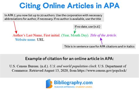 apa website citation bibliography Epub