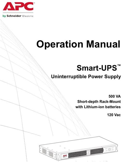 apc smart ups manual Kindle Editon