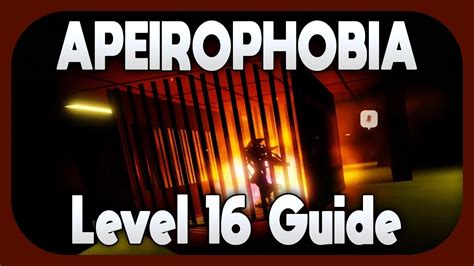 Apeirophobia Level 16 Walkthrough