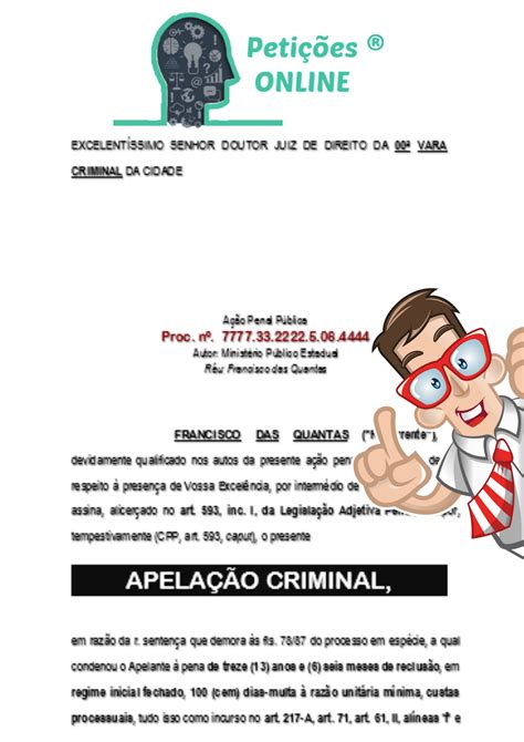 apelação criminal