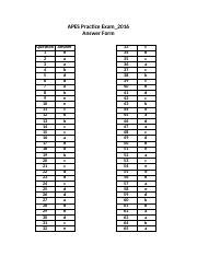 apes practice test 2 answers Kindle Editon