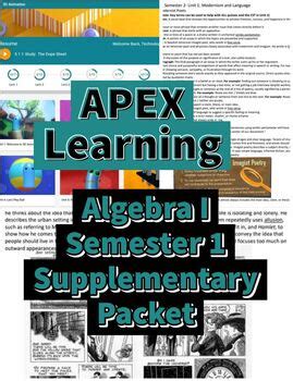 apex answers for algebra 1b sem 1 PDF