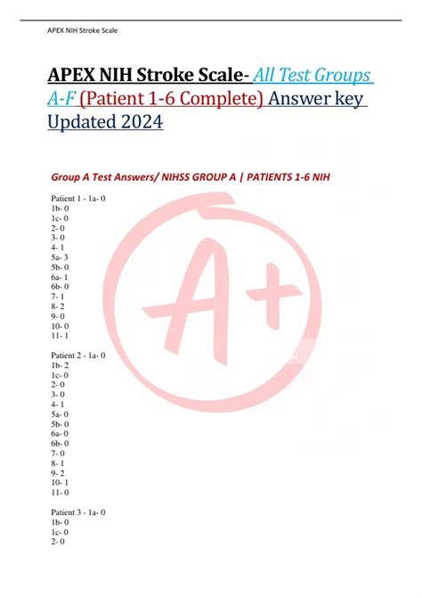 apex health test answers Epub