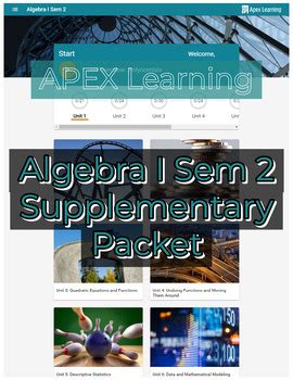 apex learning algebra 2 semester 1 answer key Kindle Editon