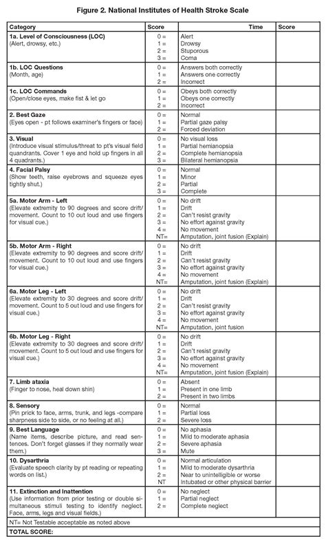 apex nih stroke scale cheat sheet Epub