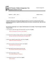 apex spanish 2 written assignment answers PDF