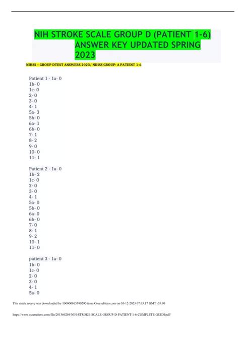 apex-innovations-nih-stroke-scale-test-answers Ebook Doc