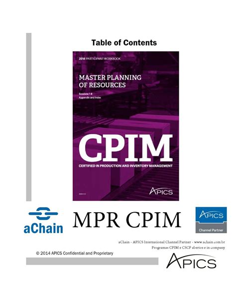 apics_cpim_master_planning_of_resources_mpr Ebook Reader
