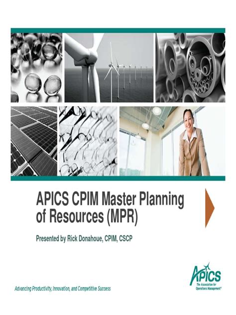 apics_cpim_master_planning_of_resources_mpr Ebook Reader