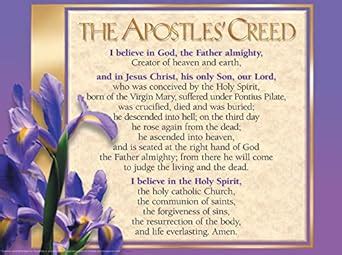 apostles creed laminated wall chart Epub