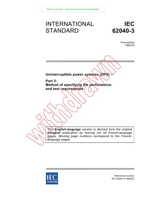 appendix b excerpts from draft iec standard 62040 3 ed 2 Reader