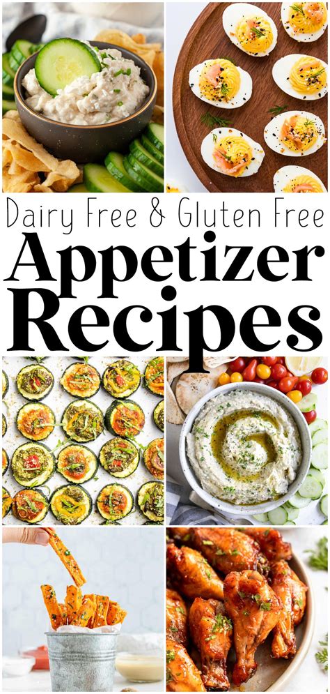 appetizers without dairy